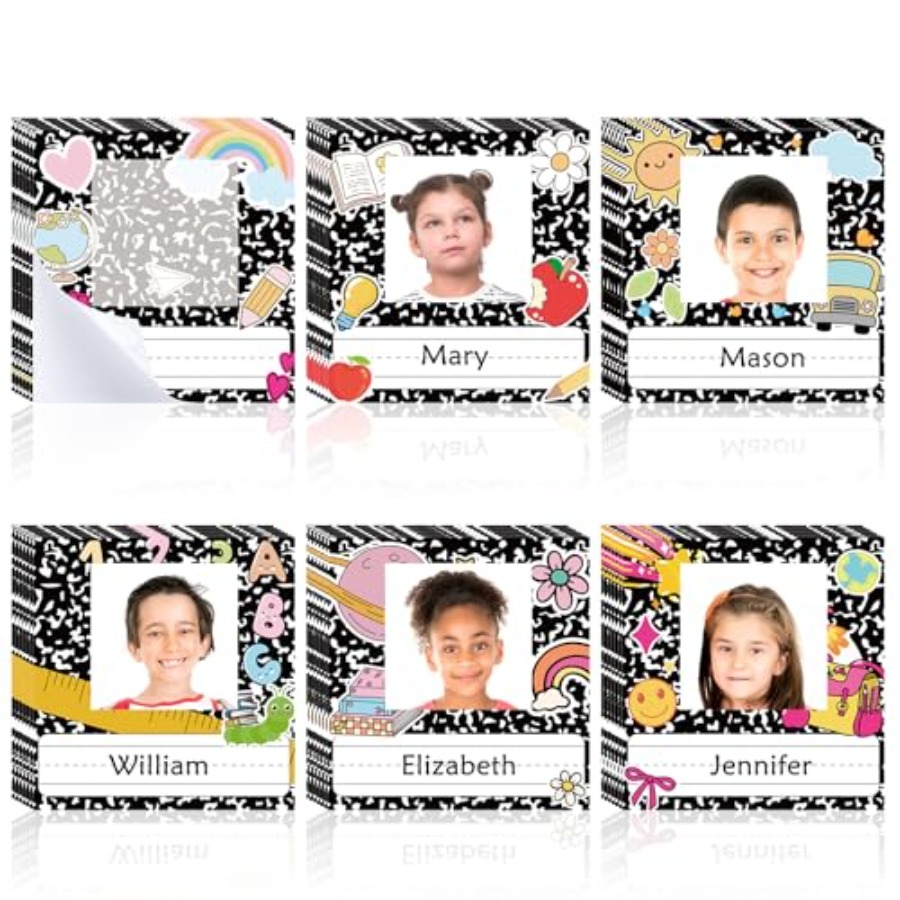 42pcs Name Tags for Desk Photo - Desk Name Plate avis et prix