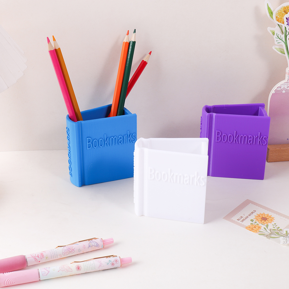 Minimalist style 3D solid colo - Stationery And Office Supply Stores avis et prix