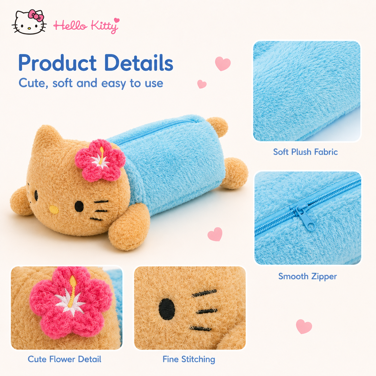 Sanrio Hawaiian Cute Tan Hello - Tan Stationery & Office Supply avis et prix
