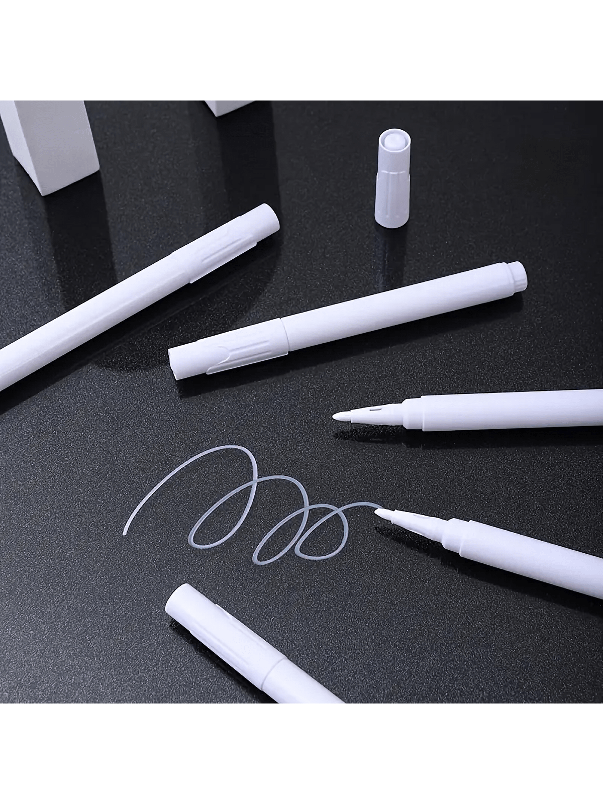 12pcs White Liquid Chalk Marke - Correction Fluid White avis et prix