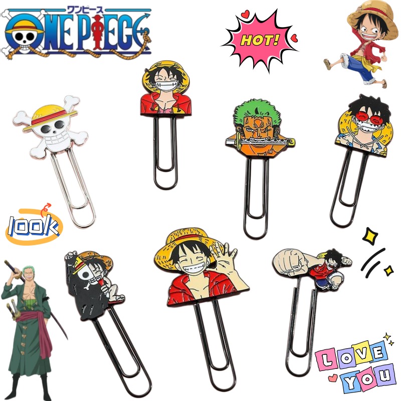 New One Piece Luffy Roronoa Zo - Paperclip Magnetic Set avis et prix