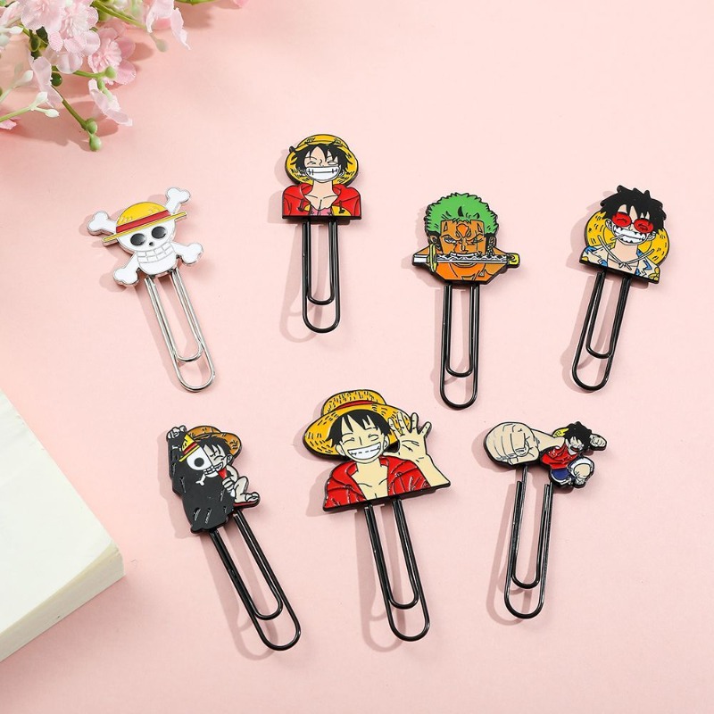 New One Piece Luffy Roronoa Zo - Paperclip Magnetic Set avis et prix