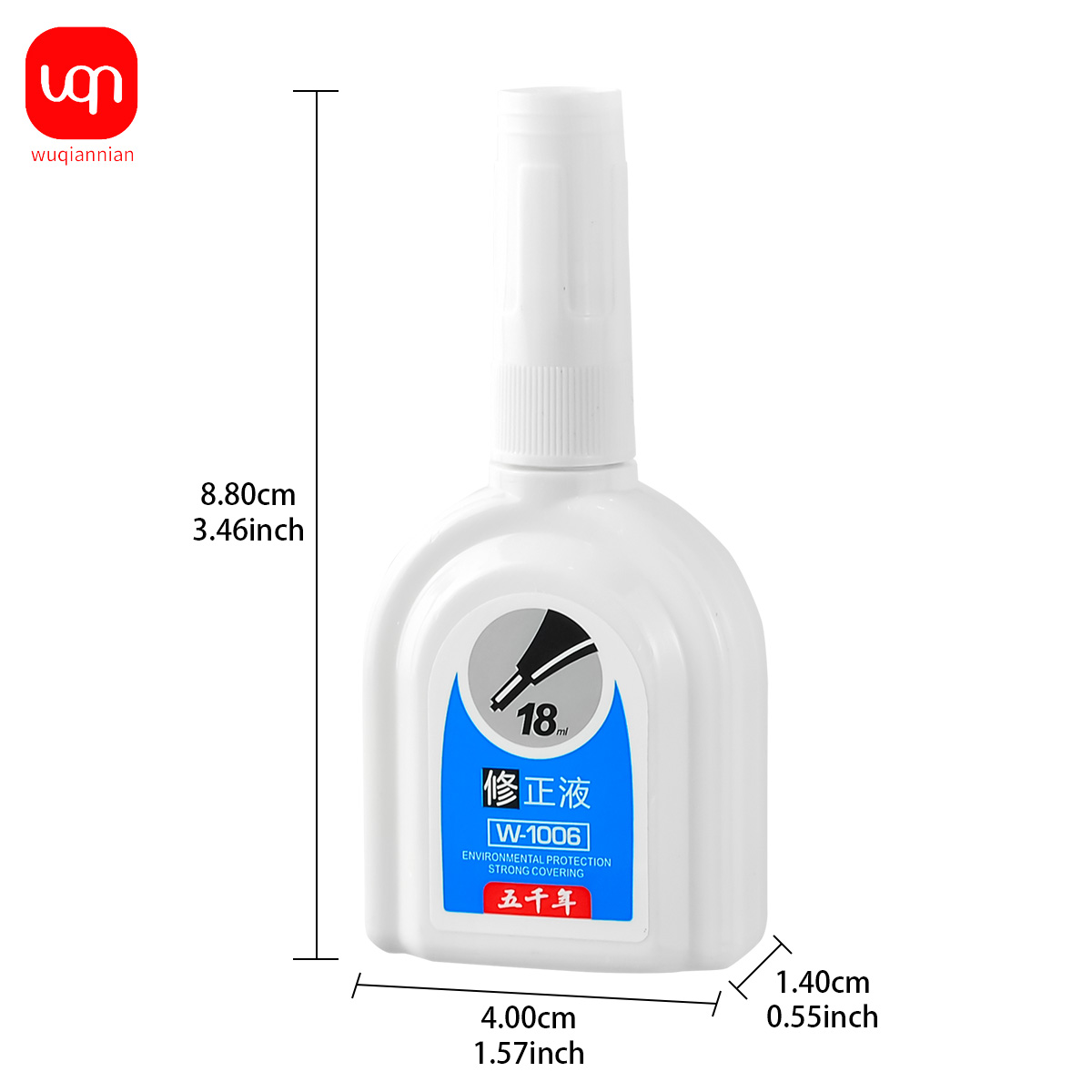 WQN-1/3/6PCS Simple White Corr - Correction Fluid White avis et prix
