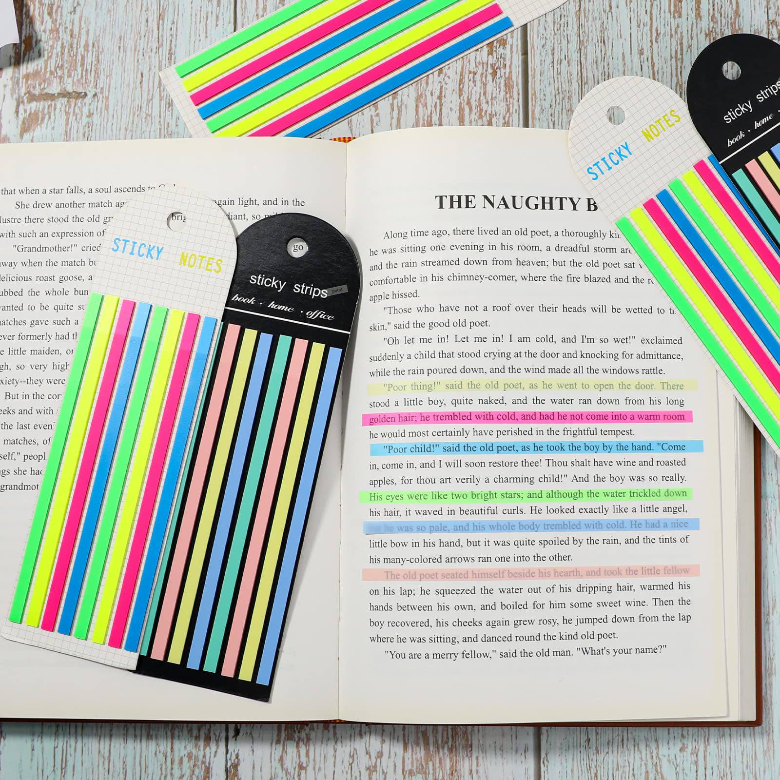 Multi-colored Long Strip Index - Index Tab Divider avis et prix