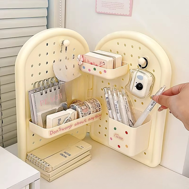 Cute Foldable Corner Pegboard  - Ideal Stationery & Office Supply avis et prix