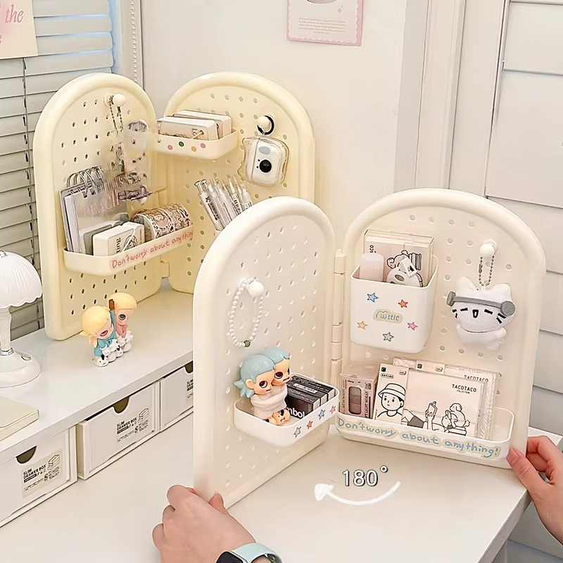 Cute Foldable Corner Pegboard  - Ideal Stationery & Office Supply avis et prix