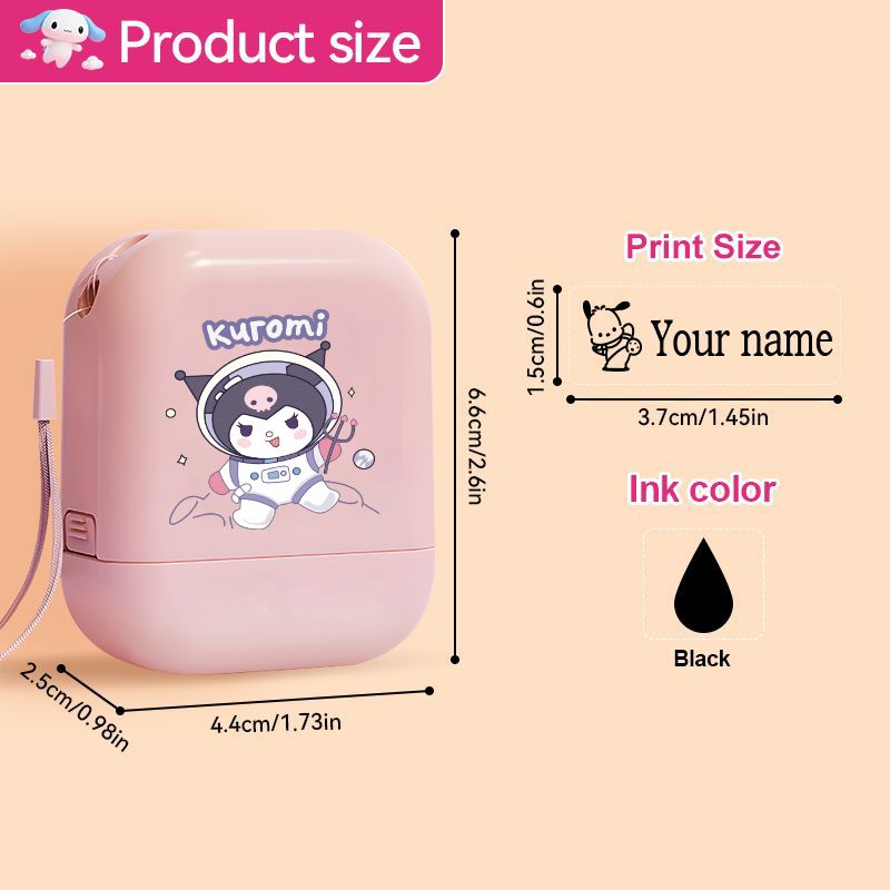 Sanrio DIY Custom Name Stamp-C - Ideal Stationery & Office Supply avis et prix