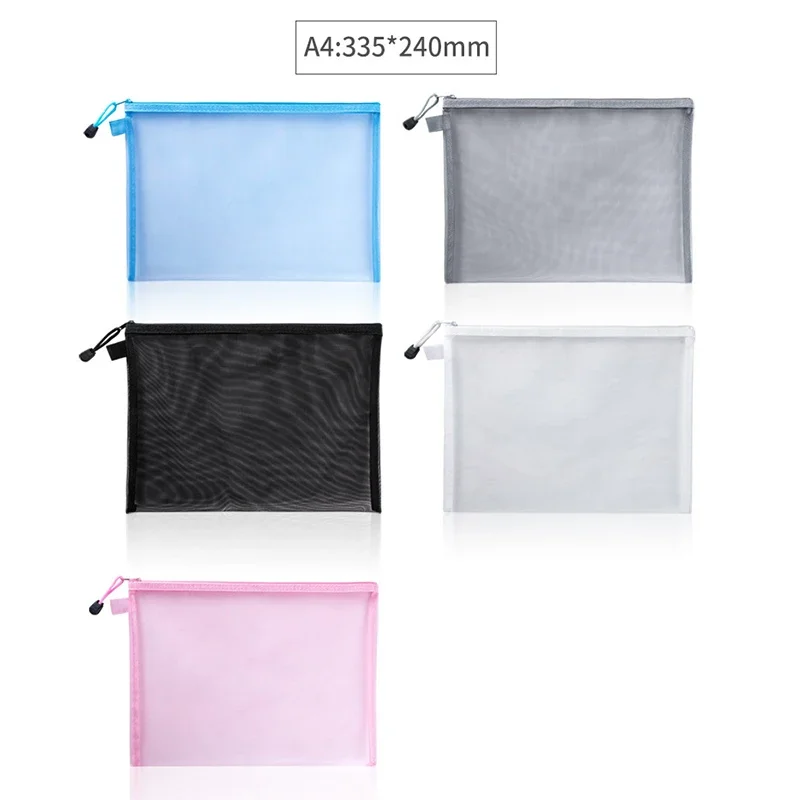 1Pcs A4/A5/A6 Mesh Zipper Pouc - Portfolio Folder Zip avis et prix