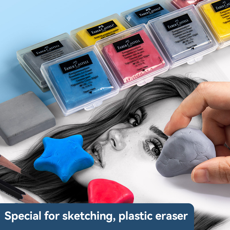 Faber-Castell Plasticity Rubbe - Rubber Eraser Kneaded avis et prix