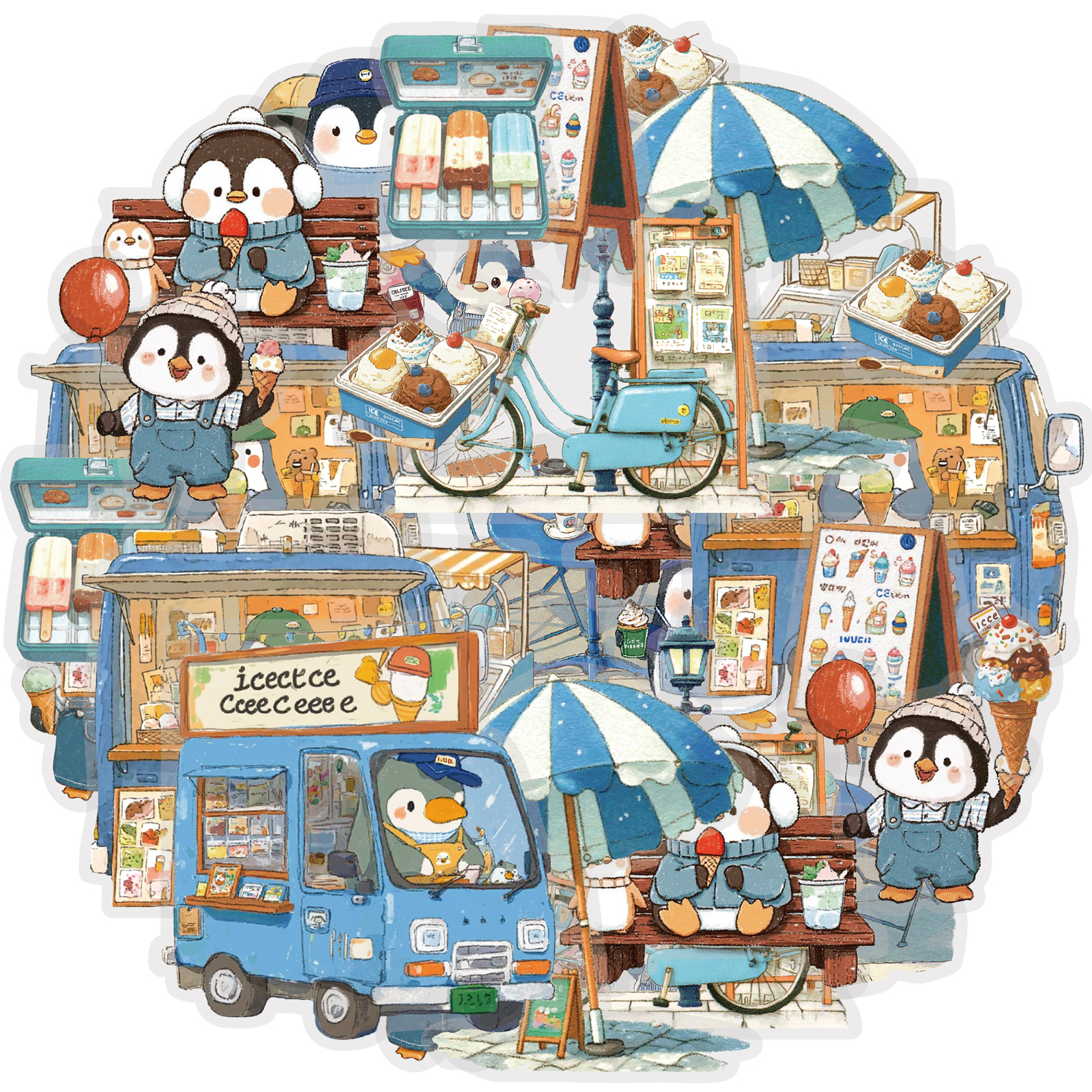 Etori Life 15Pcs Cute Penguin  - Stationery And Office Supply Stores avis et prix