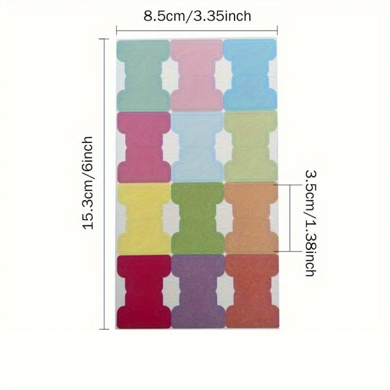 Colorful Sticky Index Tabs - W - Index Tab Divider avis et prix