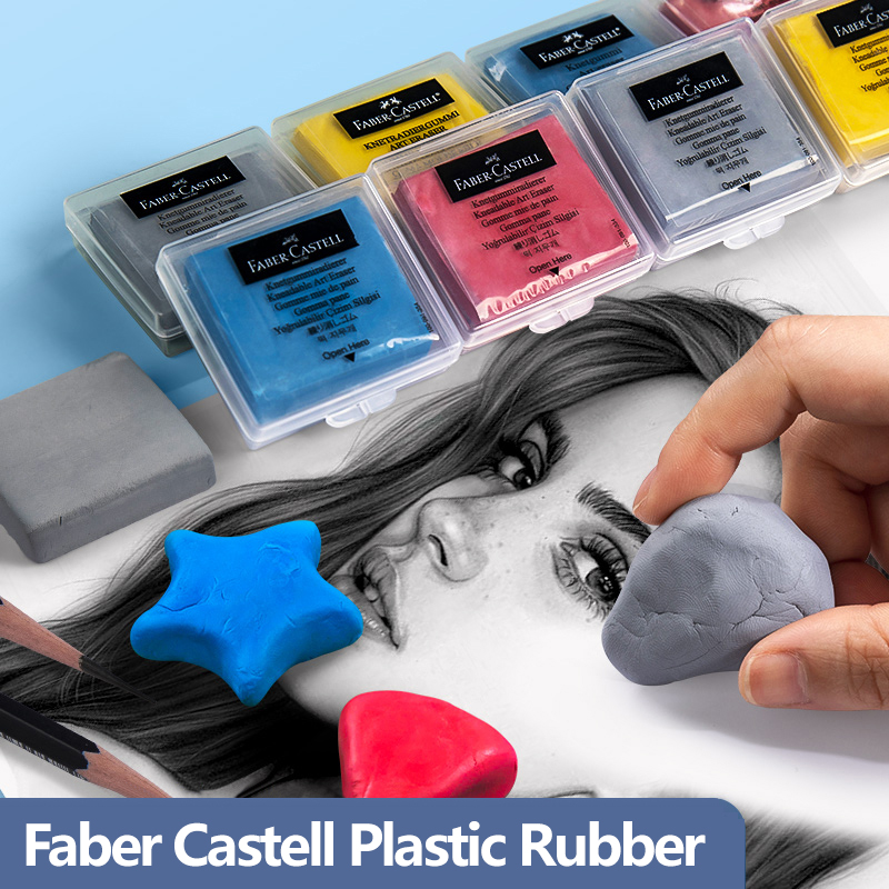 Faber-Castell Plasticity Rubbe - Rubber Eraser Kneaded avis et prix