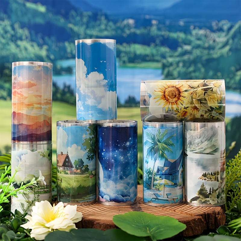 4Roll Landscape Pattern Decora - Memo Pad Sticky avis et prix