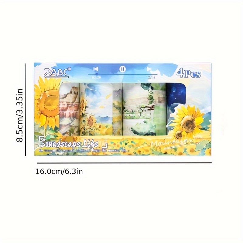 4Roll Landscape Pattern Decora - Memo Pad Sticky avis et prix