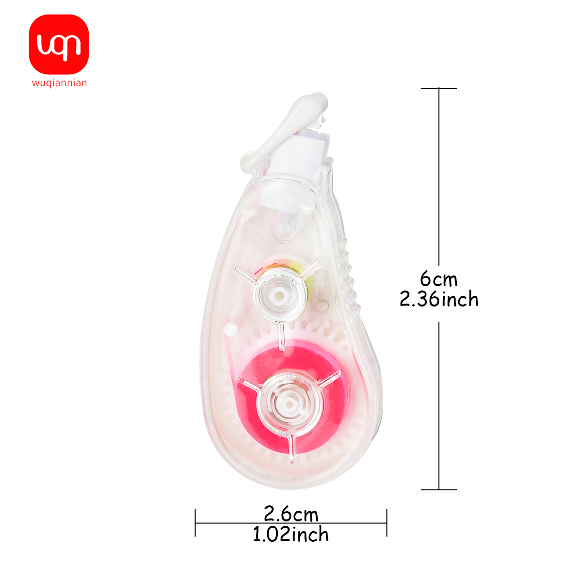 WQN-4PCS 5mm X 6m Fluorescent  - Correction Tape Roller avis et prix