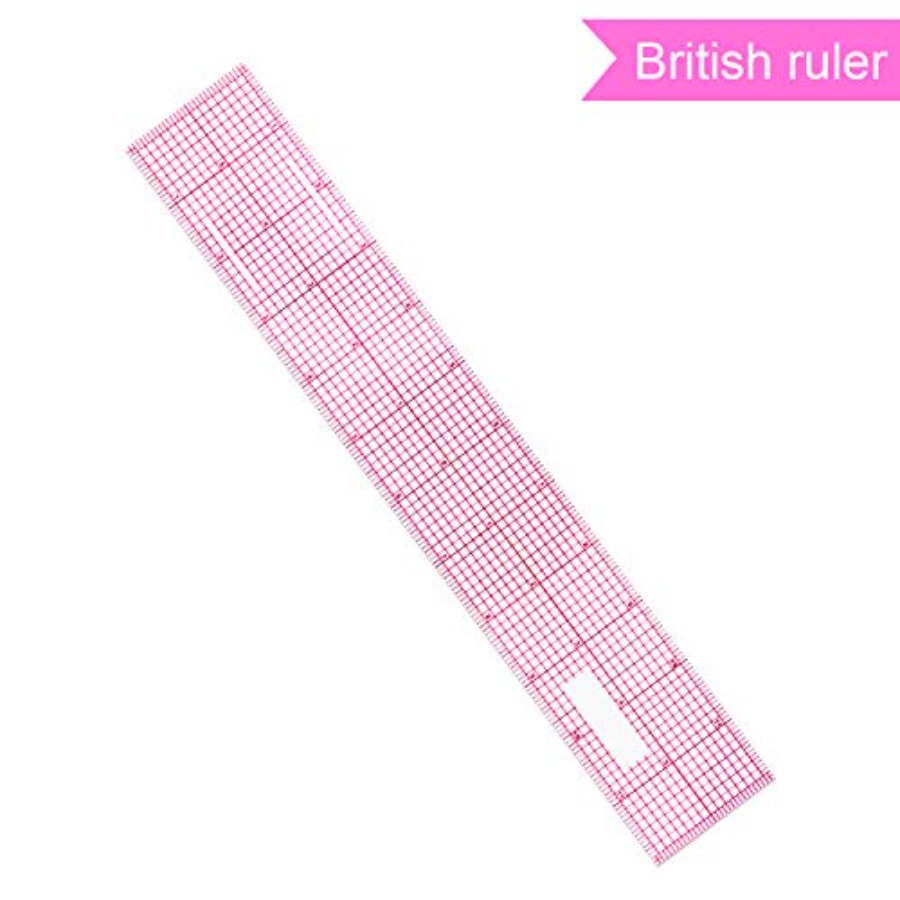 6 Pieces Clear Rulers Sewing T - Ruler Set Transparent avis et prix