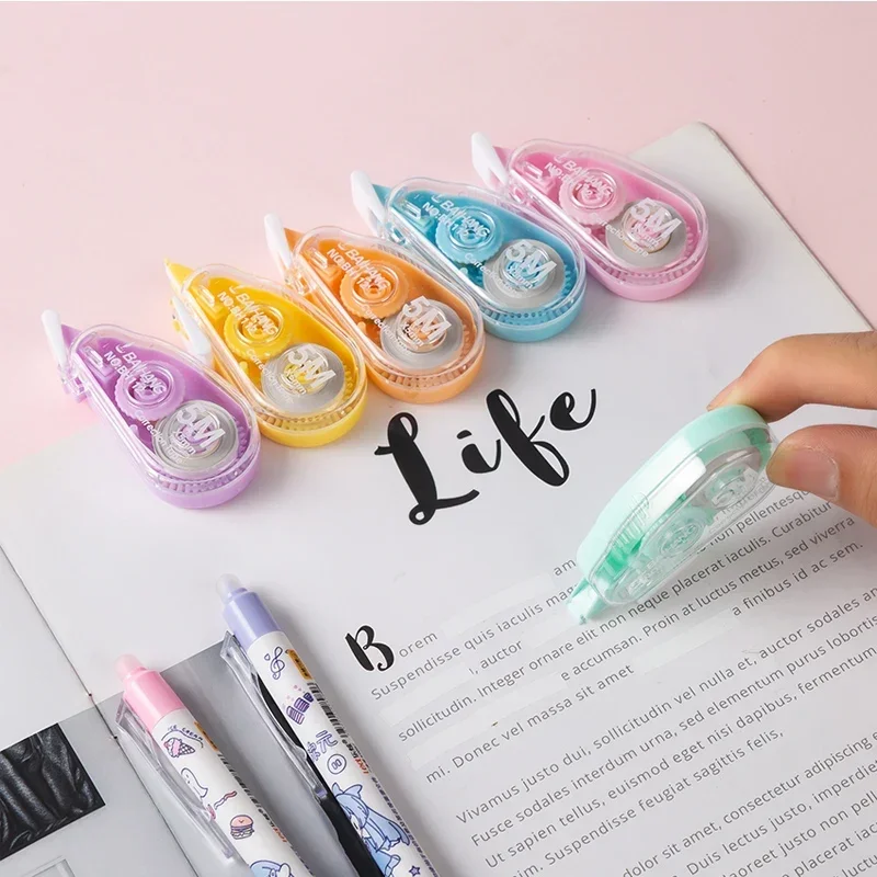 6 Pieces/Set White Out Correct - Correction Tape Roller avis et prix