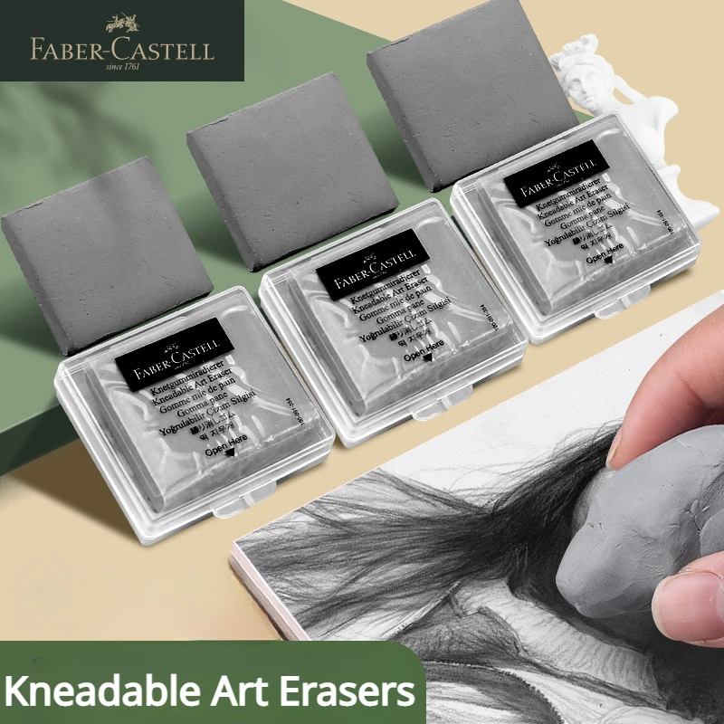 Faber-Castell 2pcs Drawing Art - Rubber Eraser Kneaded avis et prix