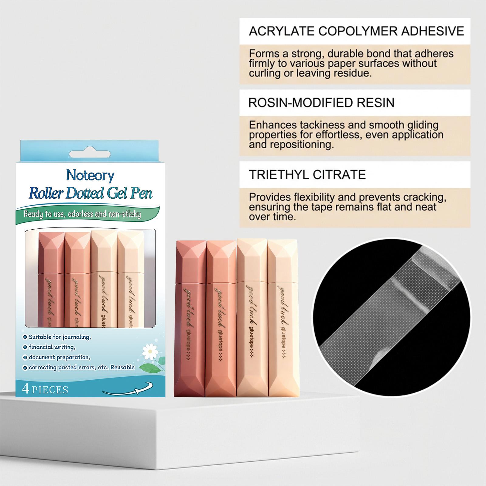 Double Sided Tape Roller Stron - Glue Stick Pack avis et prix
