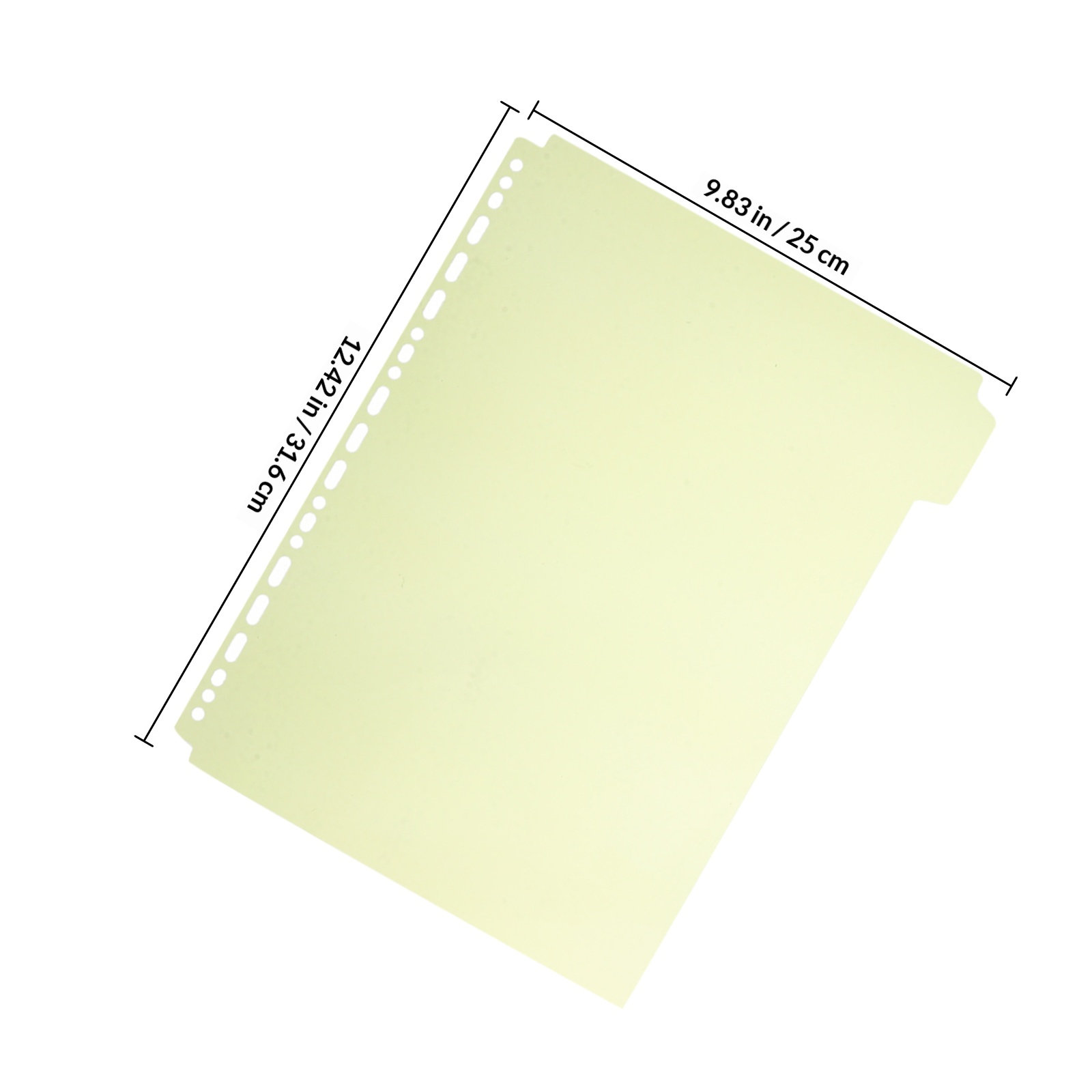 6Pcs File Binder Dividers A4 I - Index Tab Divider avis et prix