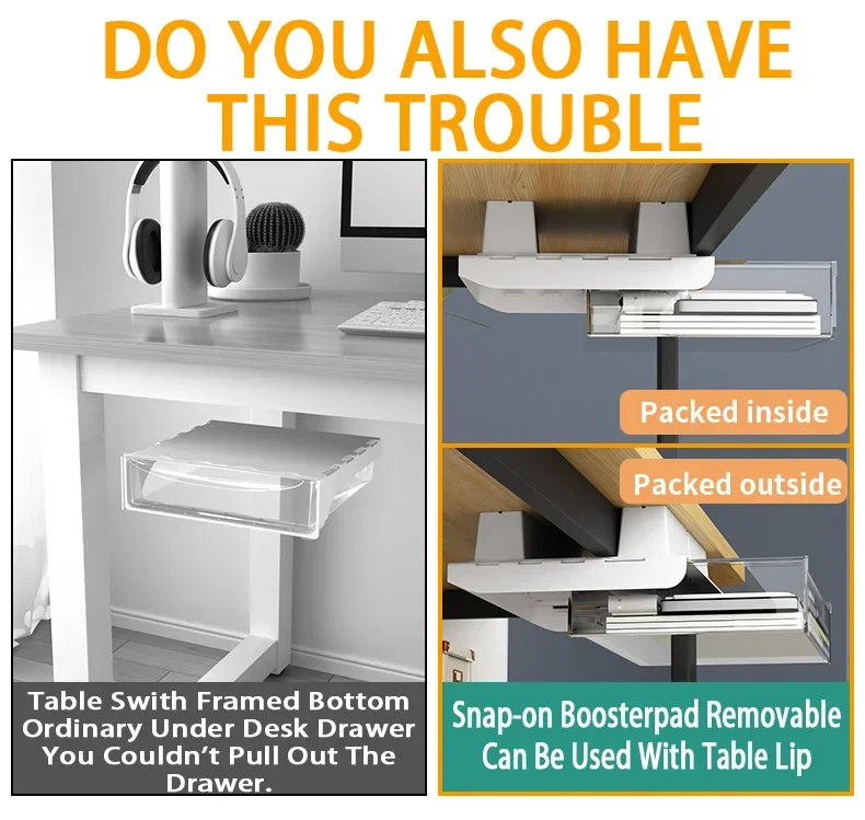 Under-desk Drawer Storage Devi - Ideal Stationery & Office Supply avis et prix
