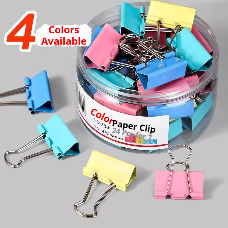 Colored Binder Clips Mixed Col - Binder Clip Assorted avis et prix